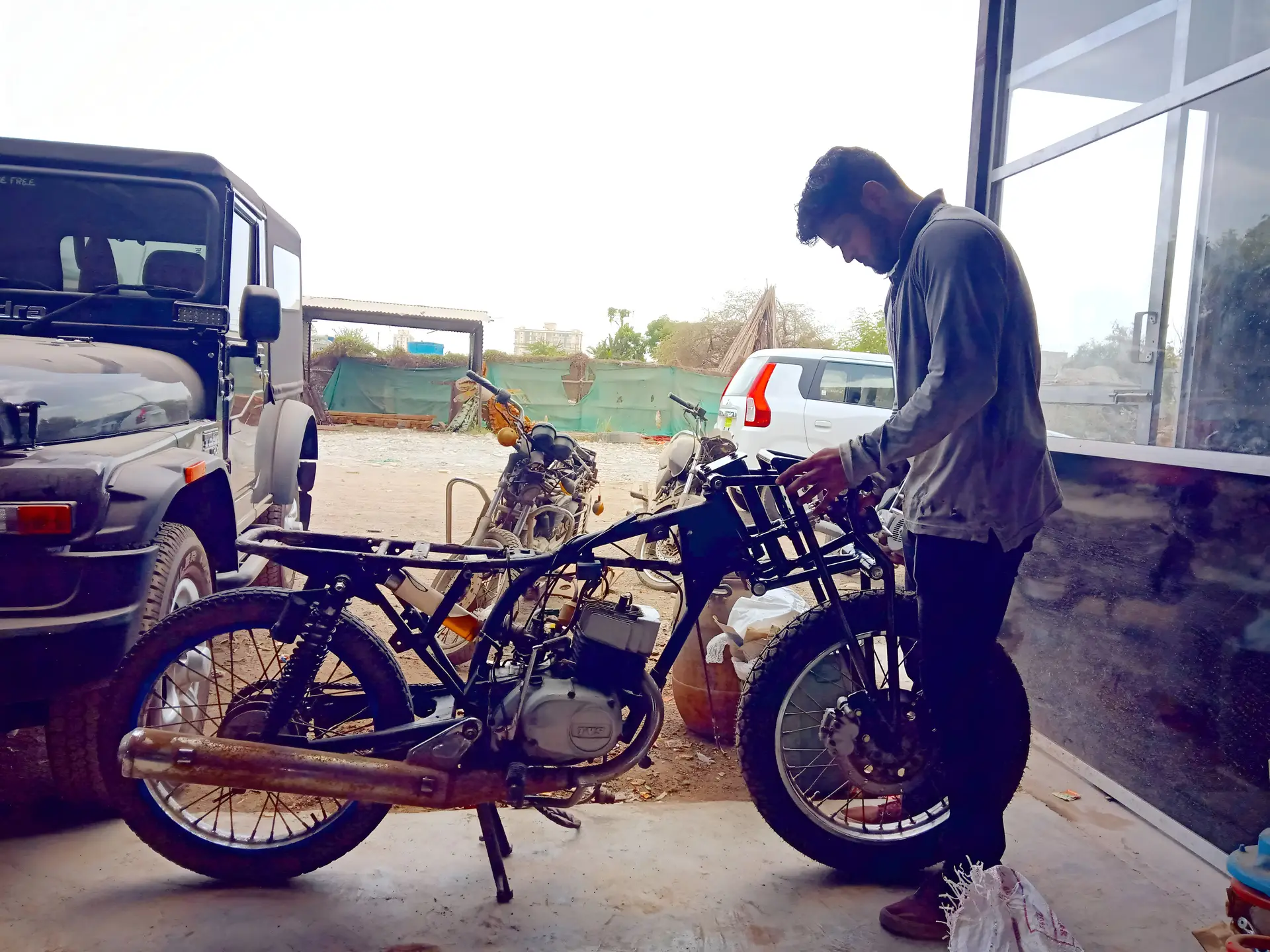 Motorcycle Built from Scratch — Concept to Creation
