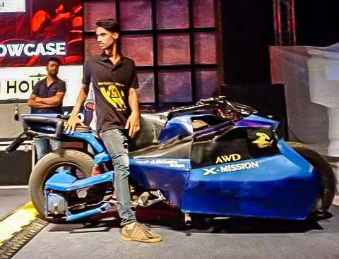 All Wheel Drive Motorcycle